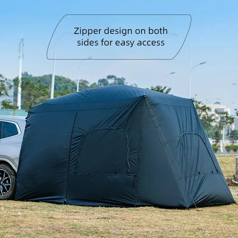 Universal SUV Camping Tent with Spacious Awning Waterproof Car Tent Easy Setup for Backpacking Traveling Outdoors Car tail tent
Universal SUV Camping Tent with Spacious Awning Waterproof Car Tent Easy Setup for Backpacking Traveling Outdoors Car tail tent