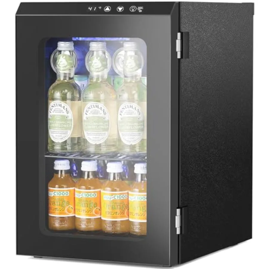 Home and bar use 18L beverage refrigerator with quiet compressor, aluminum body, black color, electronic temperature control 40
Home and bar use 18L beverage refrigerator with quiet compressor, aluminum body, black color, electronic temperature control 40