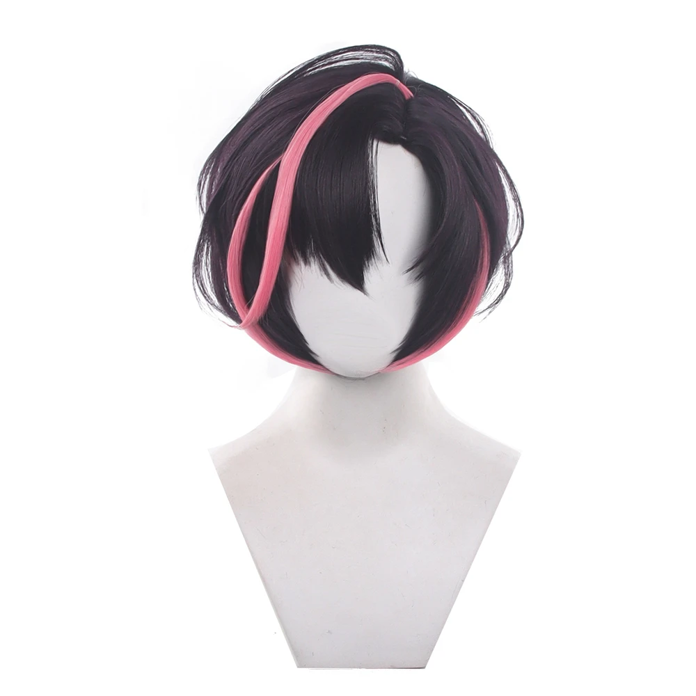 Arknights Kannushi Cosplay Wig 30cm Blackish Purple Heat Resistant Hair Highlight Hair Wigs For Men Women Christmas Party Wig
Arknights Kannushi Cosplay Wig 30cm Blackish Purple Heat Resistant Hair Highlight Hair Wigs For Men Women Christmas Party Wig