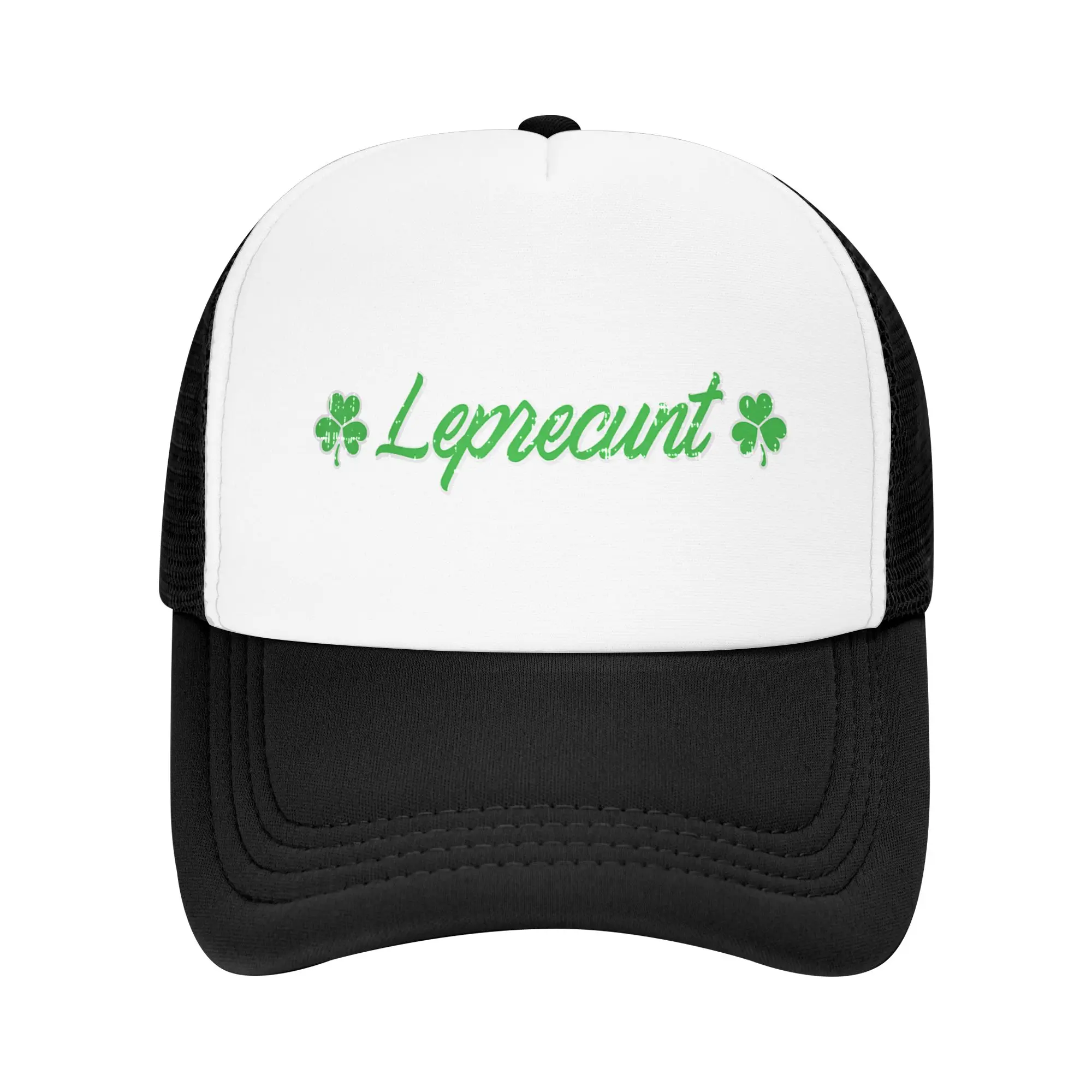 Leprecunt Irish St Patricks Day Mesh Sun Hats Men Women Design Hip Hop Hats Spring Fashion Tennis Skate Breathable Baseball Cap
Leprecunt Irish St Patricks Day Mesh Sun Hats Men Women Design Hip Hop Hats Spring Fashion Tennis Skate Breathable Baseball Cap