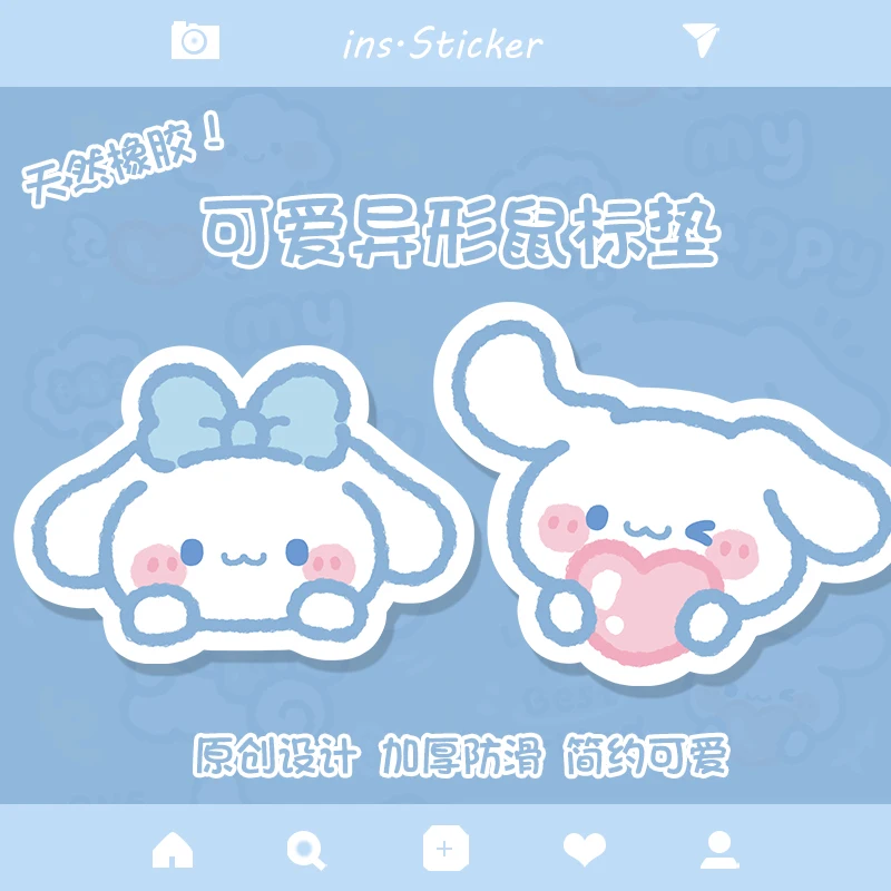 Sanrio Cinnamoroll Mouse Pad Anime Kawaii Anti-Slip Desk Pad for Girls Cartoon Cute Office Computer Desk Mat Gift
Sanrio Cinnamoroll Mouse Pad Anime Kawaii Anti-Slip Desk Pad for Girls Cartoon Cute Office Computer Desk Mat Gift
