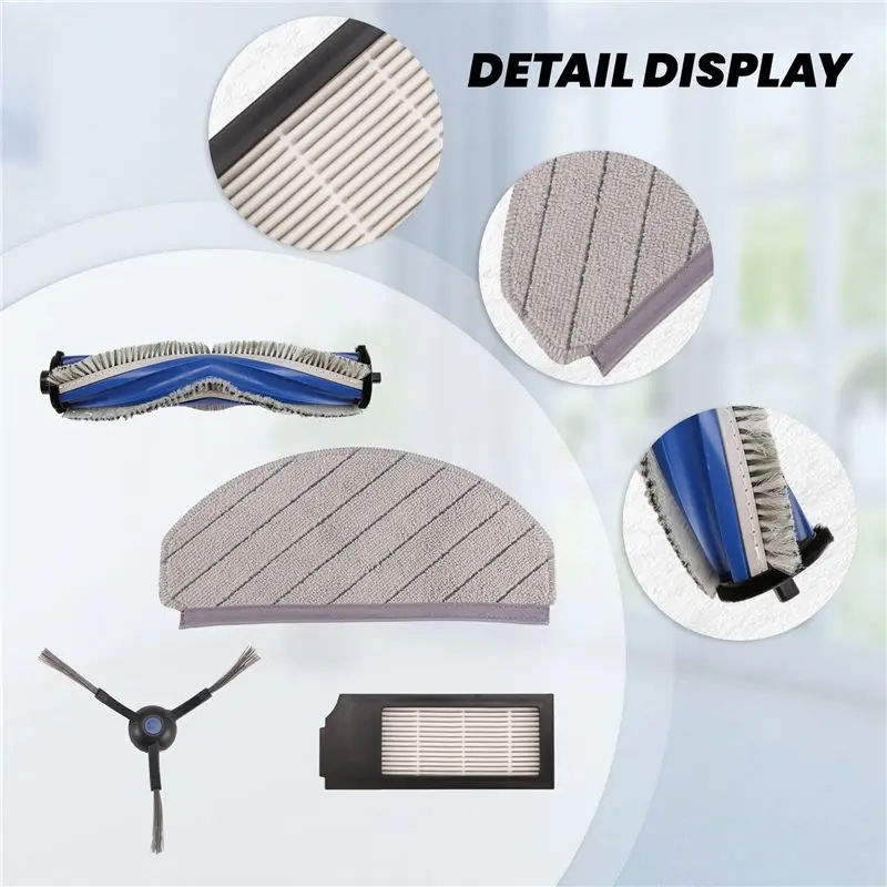 Essential Top For Yeedi C12 PRO PLUS C12 PLUS,C12 Robot Vacuum Replacement Part Main Roller Side Brush Hepa Filter Mop Pad Acces
Essential Top For Yeedi C12 PRO PLUS C12 PLUS,C12 Robot Vacuum Replacement Part Main Roller Side Brush Hepa Filter Mop Pad Acces