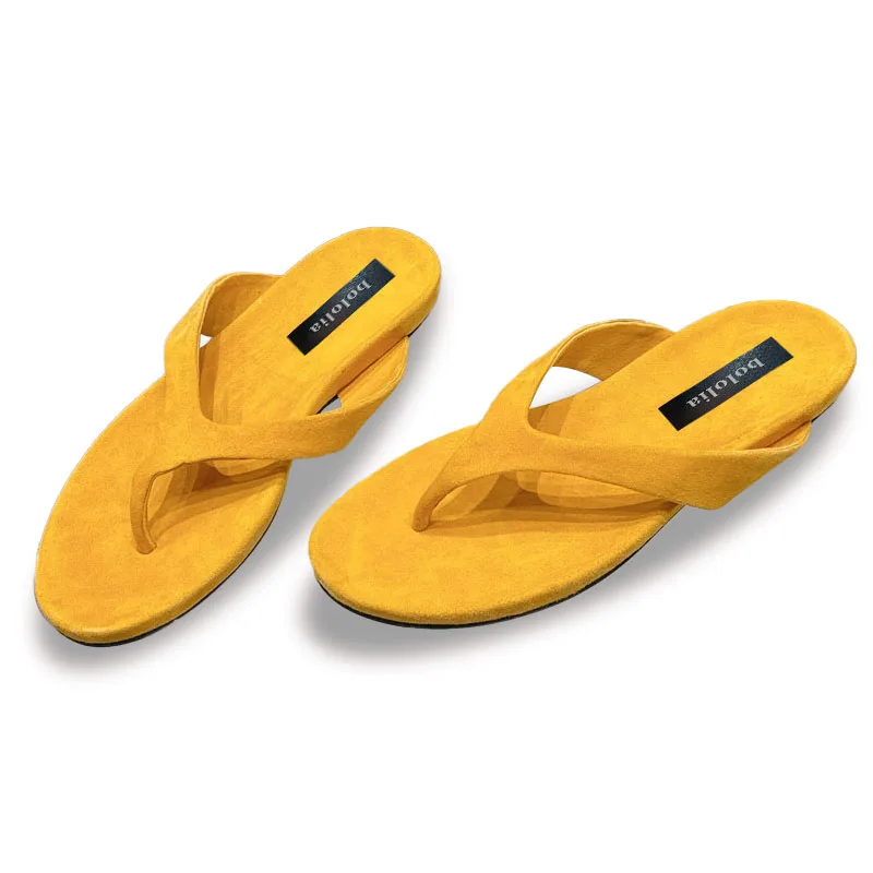 High Quality Genuine Leather Comfortable Slip-On Suede Sandals Women's Outdoor Wear Beach Slippers Casual Fashion Flat
High Quality Genuine Leather Comfortable Slip-On Suede Sandals Women's Outdoor Wear Beach Slippers Casual Fashion Flat
