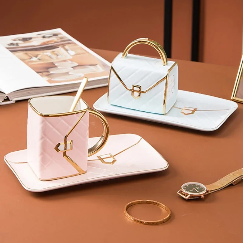 Pocket Coffee cup dessert tray net red gold coffee cup set milk tea cup home decoration gift
Pocket Coffee cup dessert tray net red gold coffee cup set milk tea cup home decoration gift