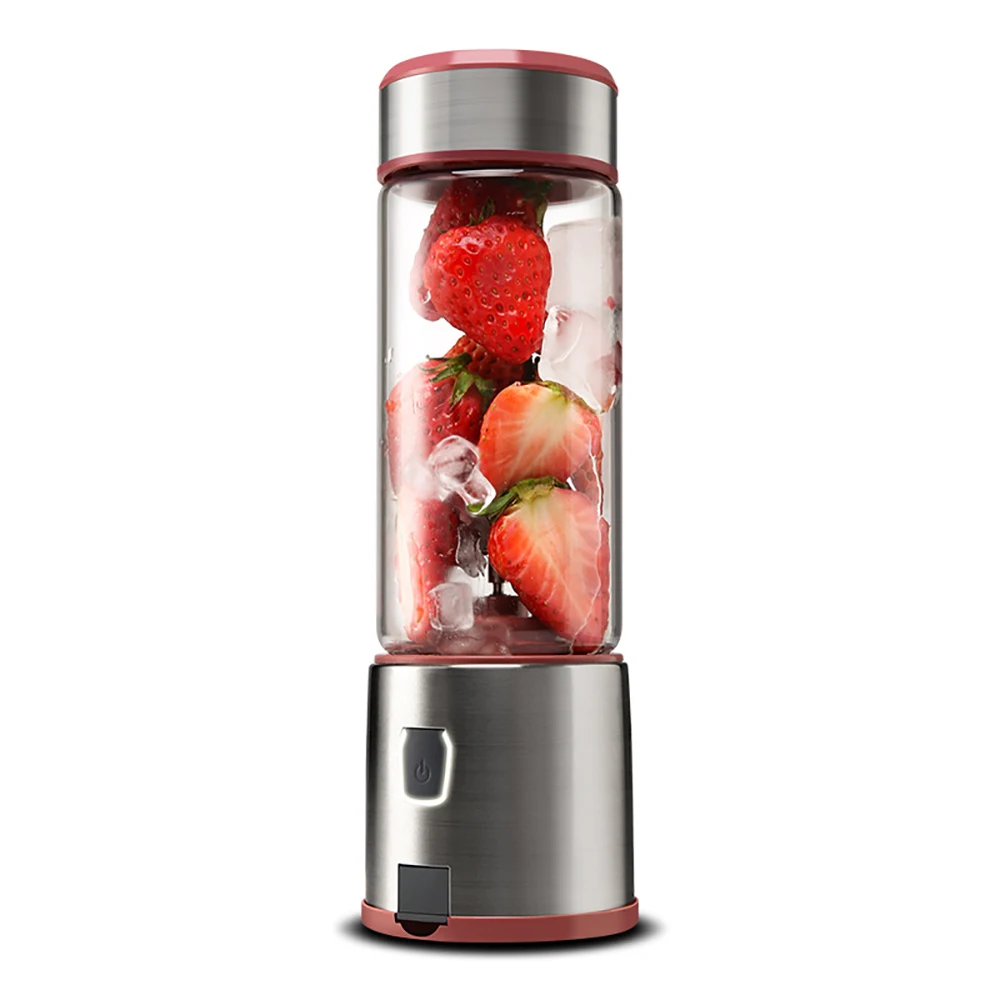 450ML Portable Blender with 6 Stainless Blades Juice Cordless Type C Smoothie Vegetables Fruits Mixing Juicer
450ML Portable Blender with 6 Stainless Blades Juice Cordless Type C Smoothie Vegetables Fruits Mixing Juicer