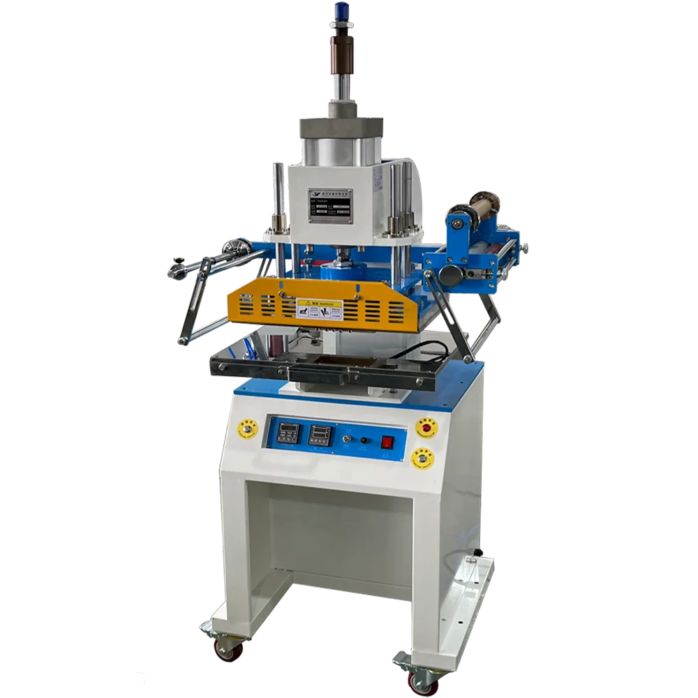 Brand Hot Stamping Machinery Leather Press Stamp Semi Automatic Napkin Hot Stamping Machine for Paper
Brand Hot Stamping Machinery Leather Press Stamp Semi Automatic Napkin Hot Stamping Machine for Paper