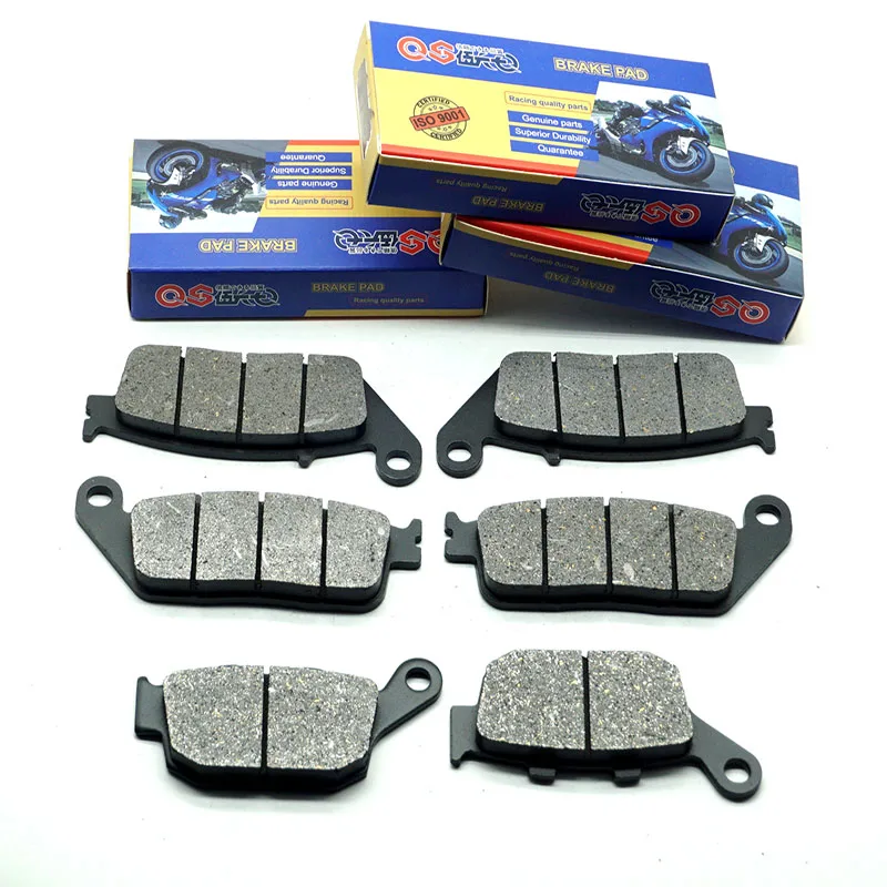 Motorcycle Front Rear Brake Pads for HONDA CB650F CBR650F CBR650FA 2014-2020 NTV650 Revere 1994-1997 CBR650
Motorcycle Front Rear Brake Pads for HONDA CB650F CBR650F CBR650FA 2014-2020 NTV650 Revere 1994-1997 CBR650