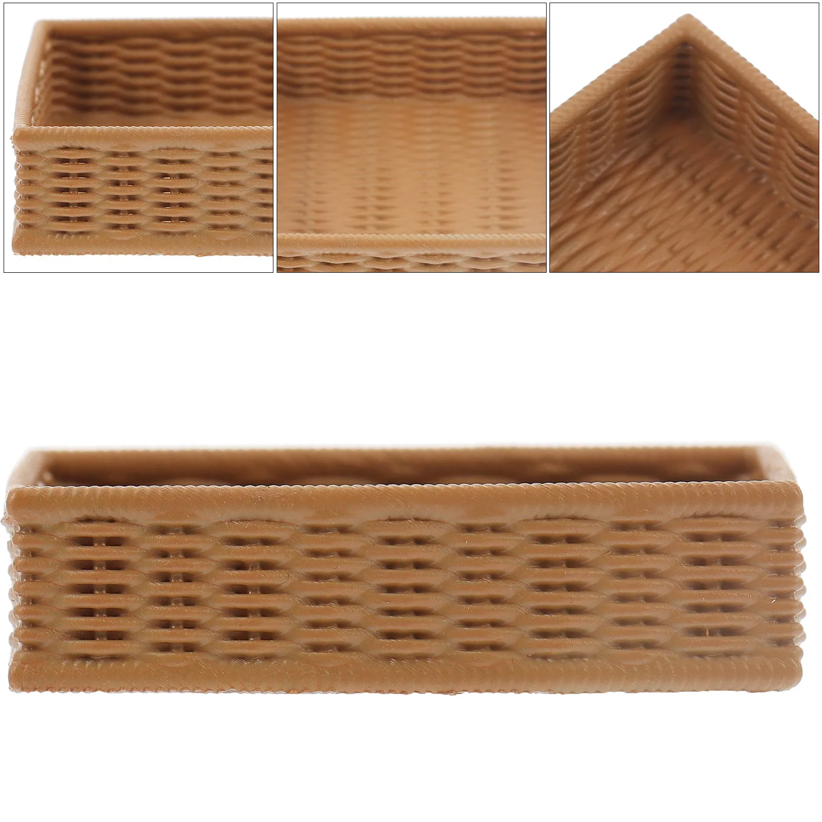 Resin Mini Storage Baskets Set for Dollhouse Decoration Realistic Micro-Scene Baskets Elegant Lifelike Design Small Indoor
Resin Mini Storage Baskets Set for Dollhouse Decoration Realistic Micro-Scene Baskets Elegant Lifelike Design Small Indoor