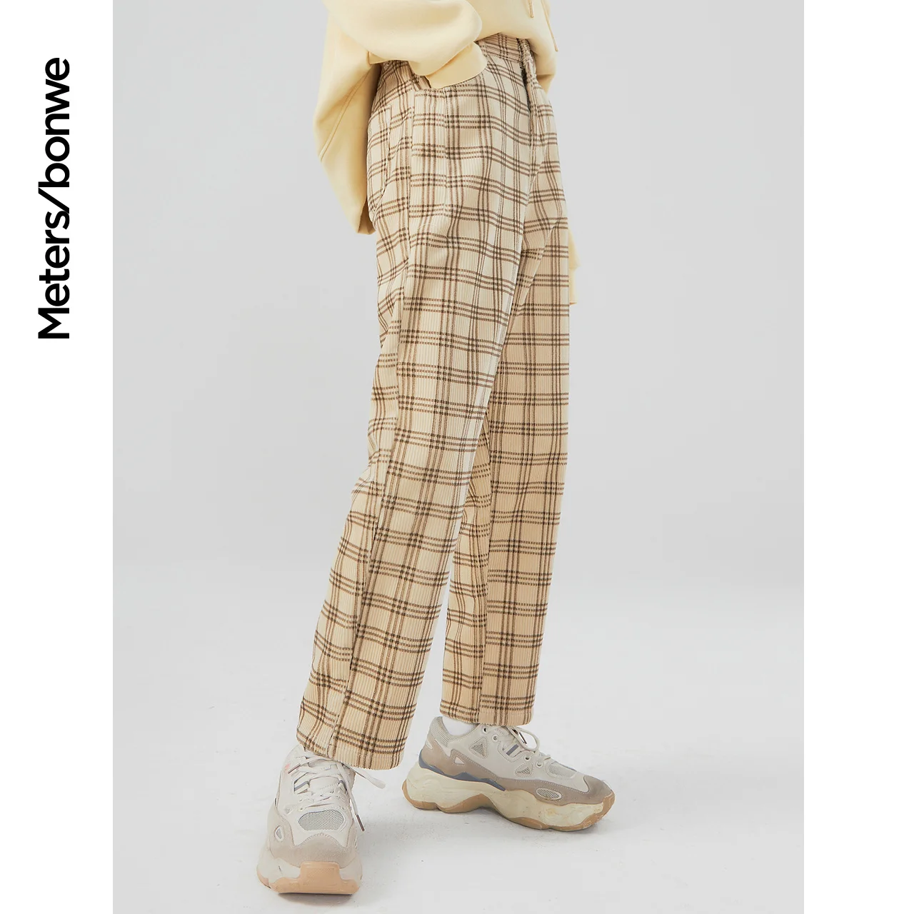 Metersbonwe Corduroy Tapered Trousers Women New Winter Thick Fashion Solid Color All-match Ladies Casual Pants Brand Bottoms
Metersbonwe Corduroy Tapered Trousers Women New Winter Thick Fashion Solid Color All-match Ladies Casual Pants Brand Bottoms