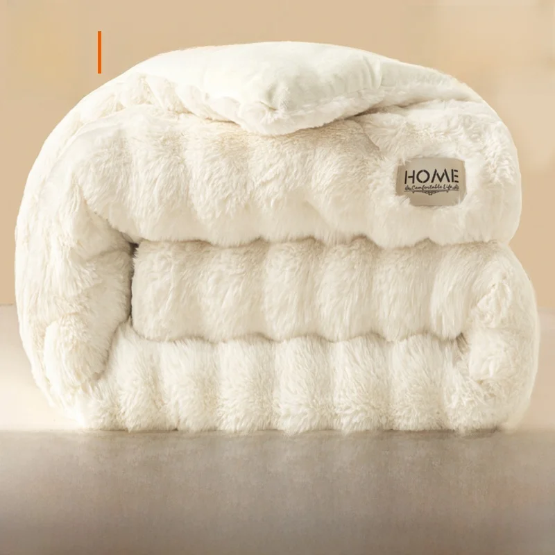 Warmth-Raising Thiened Rabbit Fur Velvet Winter Quilt Milk Velvet Filling Durable Baking Proc Single Person Dormi Use
Warmth-Raising Thiened Rabbit Fur Velvet Winter Quilt Milk Velvet Filling Durable Baking Proc Single Person Dormi Use