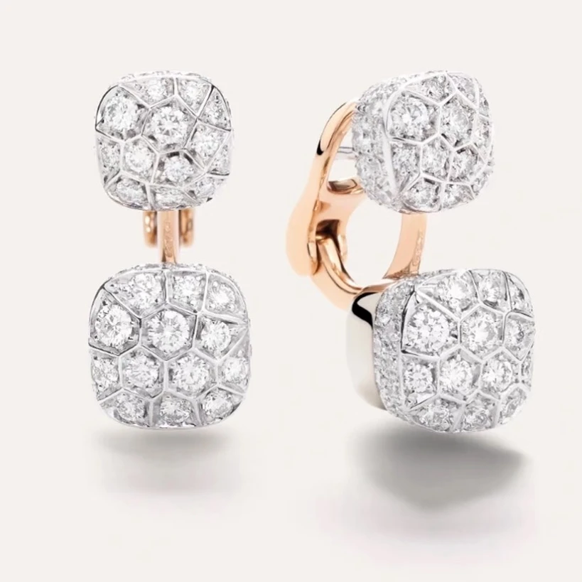 New Italy Craft 925 Sterling Silver Zircon High Carbon Diamonds Cubic Drop Earrings Luxury Designer Fine Jewelry For Women
New Italy Craft 925 Sterling Silver Zircon High Carbon Diamonds Cubic Drop Earrings Luxury Designer Fine Jewelry For Women