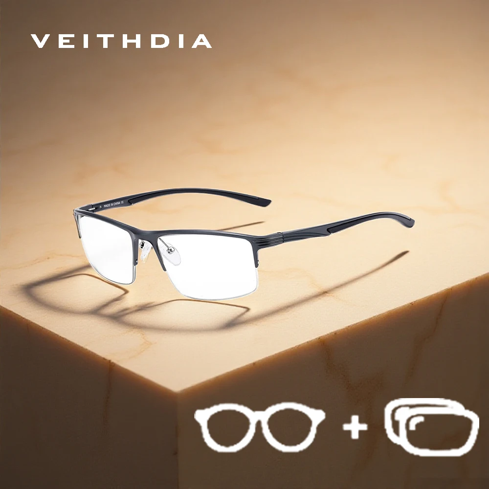 VEITHDIA новые алюминиевые прогрессивные очки для чтения по рецепту, оптическая оправа для близорукости с подходит для мужчин и женщин PJ8725
VEITHDIA новые алюминиевые прогрессивные очки для чтения по рецепту, оптическая оправа для близорукости с подходит для мужчин и женщин PJ8725