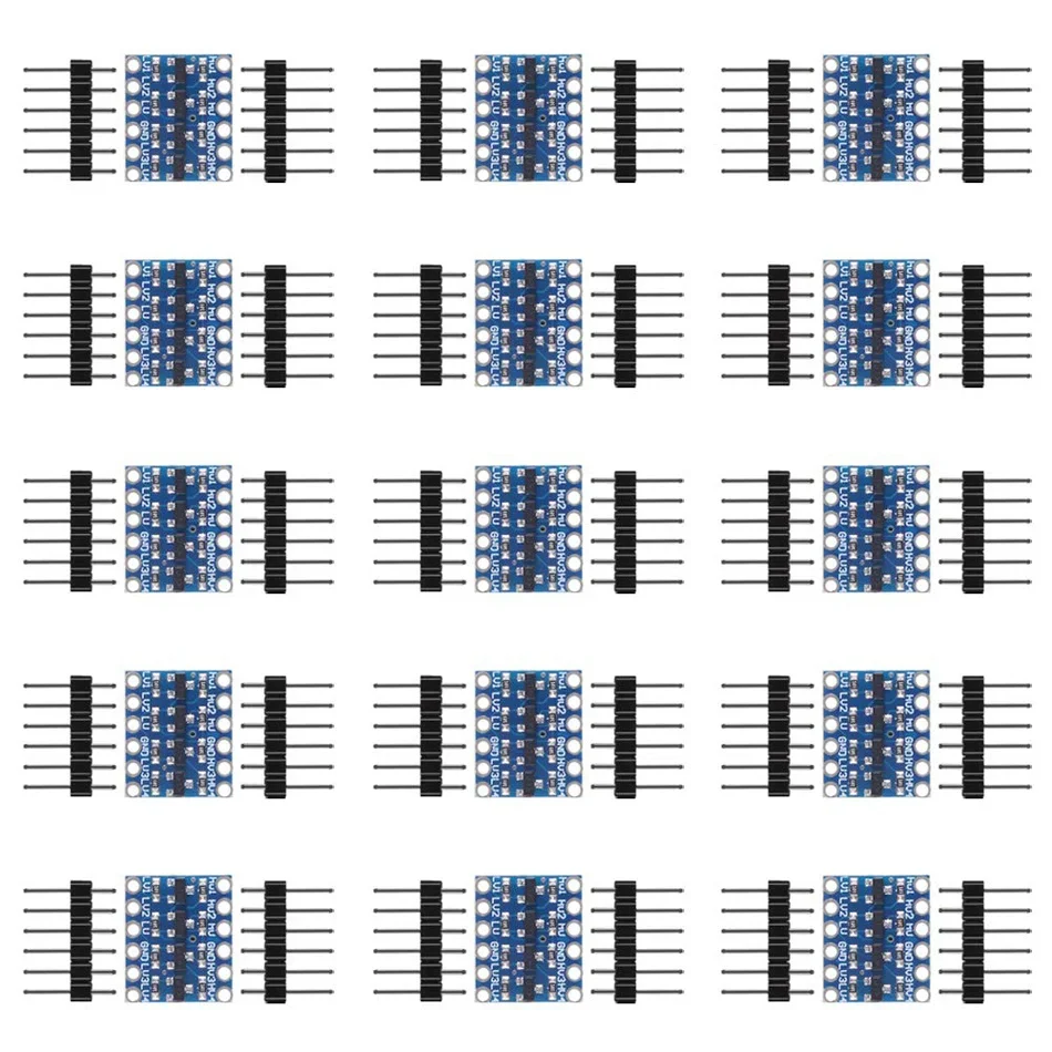 5/10Pcs 4 Channels IIC I2C Logic Level Shifter Bi-Directional Module Safely Steps Down 3V to 5V Level converter for Arduino
5/10Pcs 4 Channels IIC I2C Logic Level Shifter Bi-Directional Module Safely Steps Down 3V to 5V Level converter for Arduino