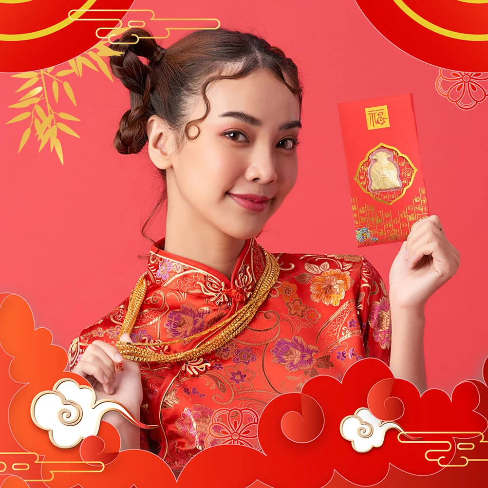 8pcs Red Envelope Money Bag Chinese New Year Supplies Spring Festival Packet Cash Envelope Lucky Gift Packaging
8pcs Red Envelope Money Bag Chinese New Year Supplies Spring Festival Packet Cash Envelope Lucky Gift Packaging
