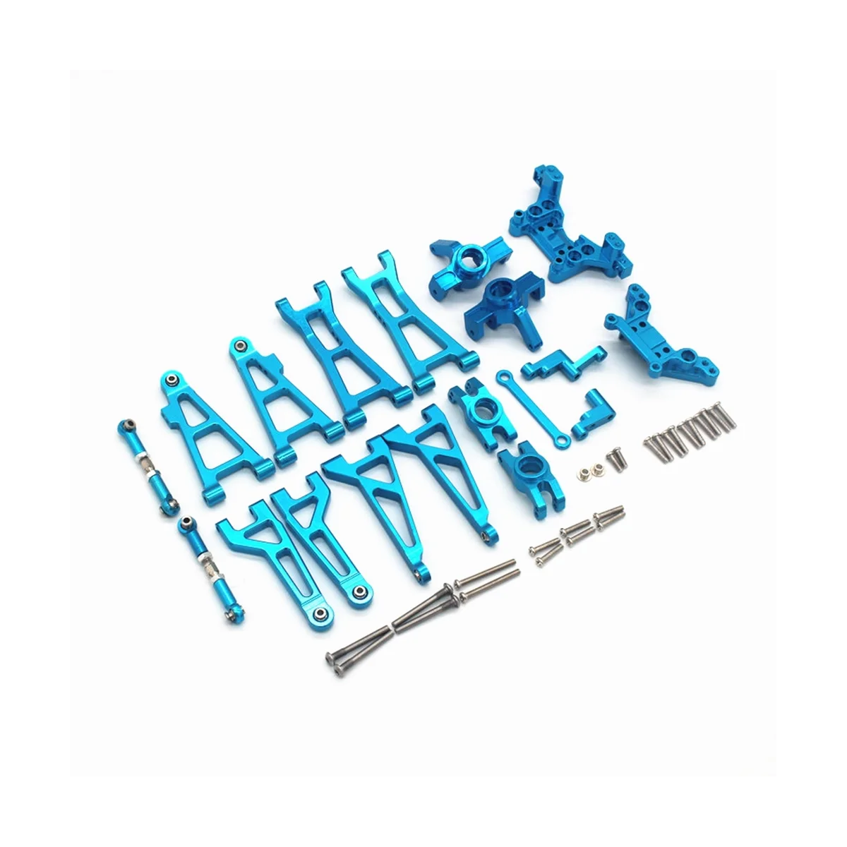Metal Suspension Arm Steering Block Set for MJX Hyper Go 16207 16208 16209 16210 H16 1/16 RC Car Upgrade Parts Kit,2
Metal Suspension Arm Steering Block Set for MJX Hyper Go 16207 16208 16209 16210 H16 1/16 RC Car Upgrade Parts Kit,2