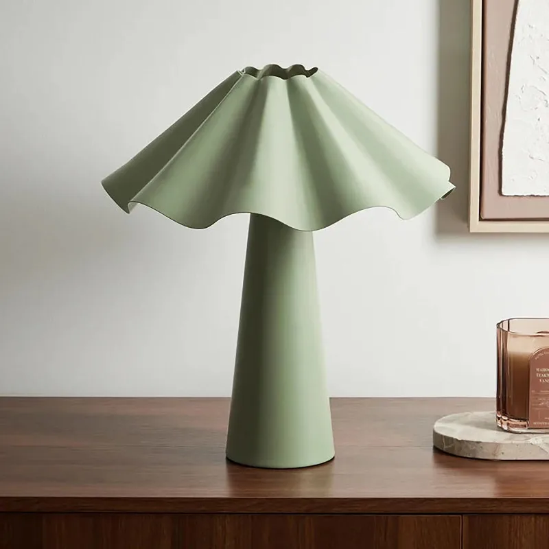 Modern minimalist style creative wavy wrought iron lampshade AC LED desk lamp bedroom bedside table living room multi-color
Modern minimalist style creative wavy wrought iron lampshade AC LED desk lamp bedroom bedside table living room multi-color