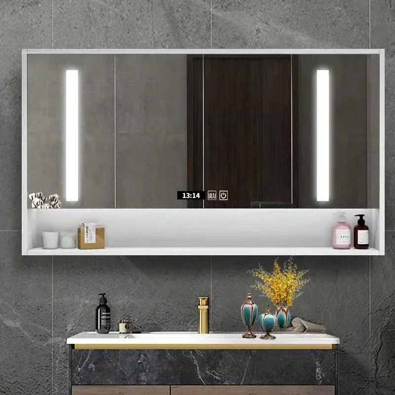 Apartment Smart Bathroom Mirror Cabinets Luxury Dormitory Storage Shelf Solid Wood Hotel Toilet Cabinet Banyo Mobilyaları
Apartment Smart Bathroom Mirror Cabinets Luxury Dormitory Storage Shelf Solid Wood Hotel Toilet Cabinet Banyo Mobilyaları