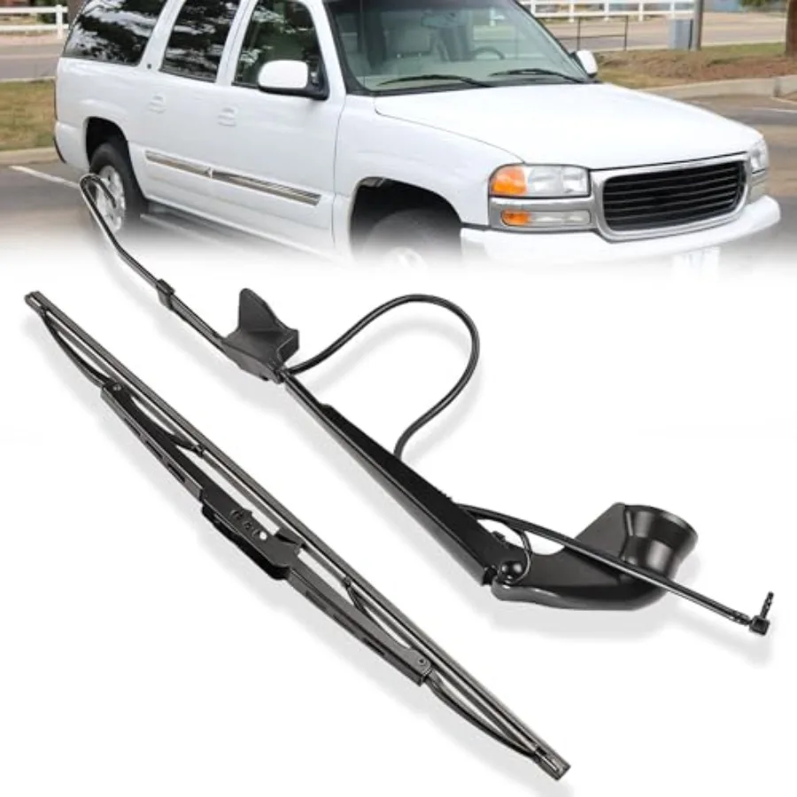 Windshield Rear Wiper Arm with Blades Compatible With 2000 2001 2002 2003 2004 2005 2006 Chevrolet Chevy Suburban 1500 2500 Tah
Windshield Rear Wiper Arm with Blades Compatible With 2000 2001 2002 2003 2004 2005 2006 Chevrolet Chevy Suburban 1500 2500 Tah