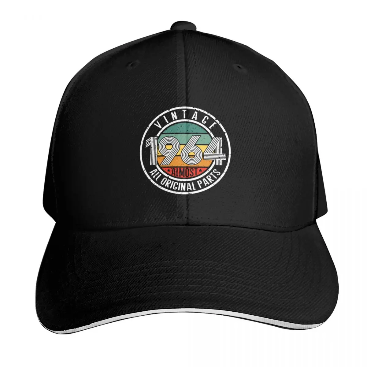 Vintage 1964 All Original Parts - 58th Birthday Baseball Cap Hat Man For The Sun black funny hat Mens Women's
Vintage 1964 All Original Parts - 58th Birthday Baseball Cap Hat Man For The Sun black funny hat Mens Women's