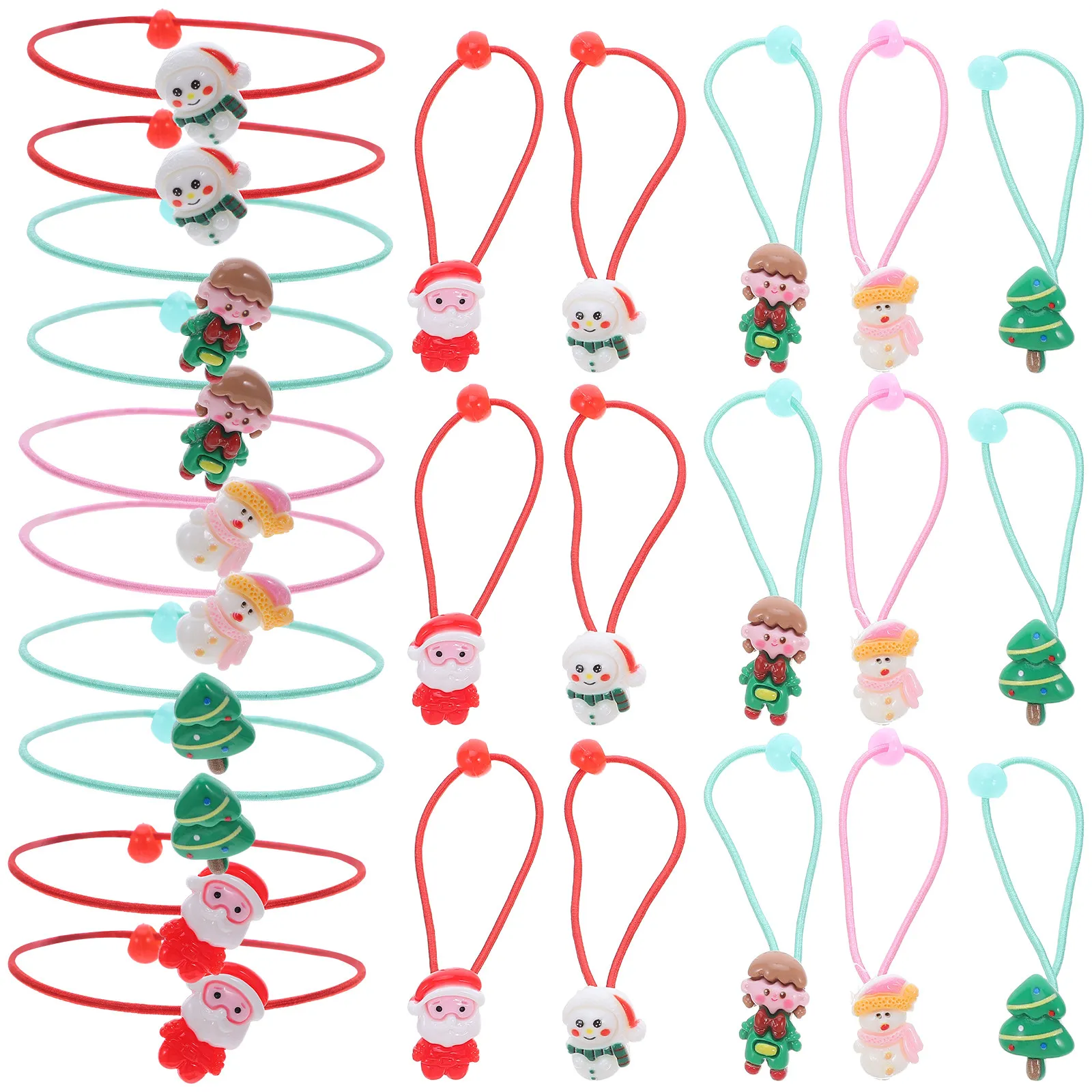 30Pcs 's Hair Ties Christmas Themed Elastic Ponytail Holders Soft No Damage Cartoon Hair Bands for Holiday
30Pcs 's Hair Ties Christmas Themed Elastic Ponytail Holders Soft No Damage Cartoon Hair Bands for Holiday