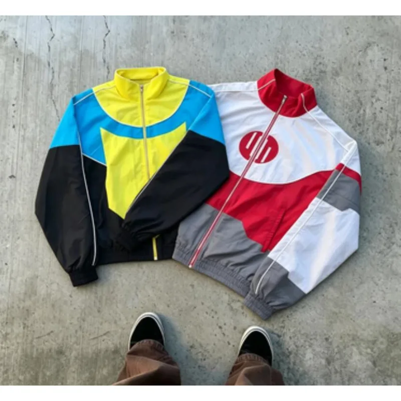 Invincible Cosplay Y2K Loose Red White Jacket Oversized Zipper Racing Jacket Men Women Casual Sports Light Jacket Windproof Coat
Invincible Cosplay Y2K Loose Red White Jacket Oversized Zipper Racing Jacket Men Women Casual Sports Light Jacket Windproof Coat