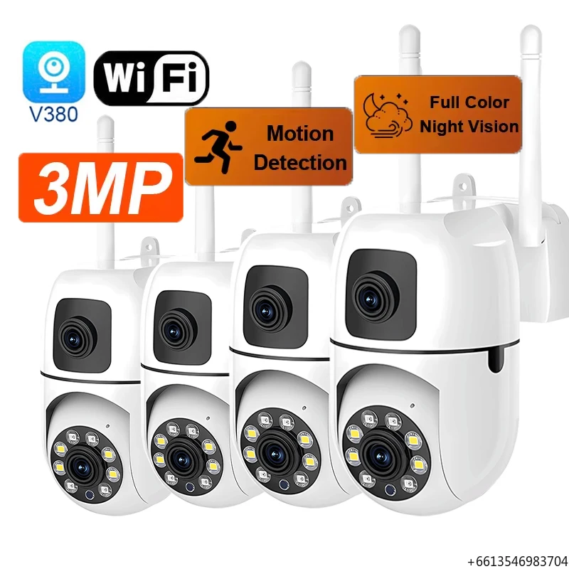 Rscamtom 6MP V380 Wifi Camera Dual Lens Wifi Security Camera Motion Detection Night Vision Full Color Camera Ampoule
Rscamtom 6MP V380 Wifi Camera Dual Lens Wifi Security Camera Motion Detection Night Vision Full Color Camera Ampoule