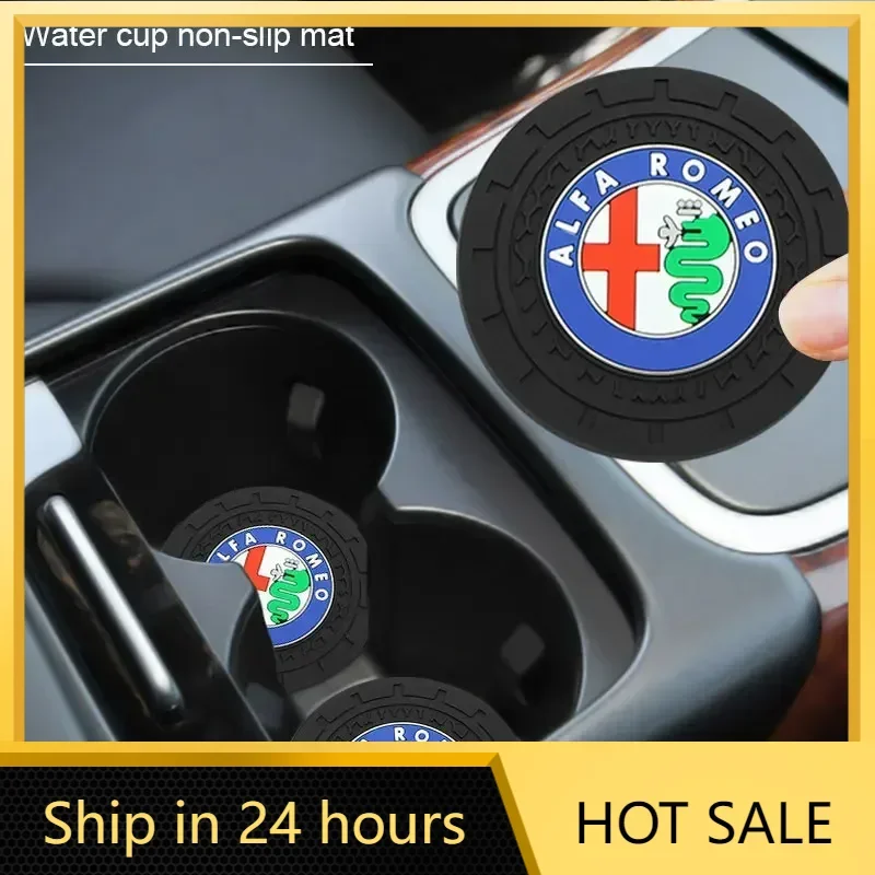 Car Stickers 2pcs Car Auto Cup Holder Anti Slip Insert Coasters Pads For Alfa Romeo 159 Giulietta Giulia 147 Mito 156 Stelvio Vo
Car Stickers 2pcs Car Auto Cup Holder Anti Slip Insert Coasters Pads For Alfa Romeo 159 Giulietta Giulia 147 Mito 156 Stelvio Vo