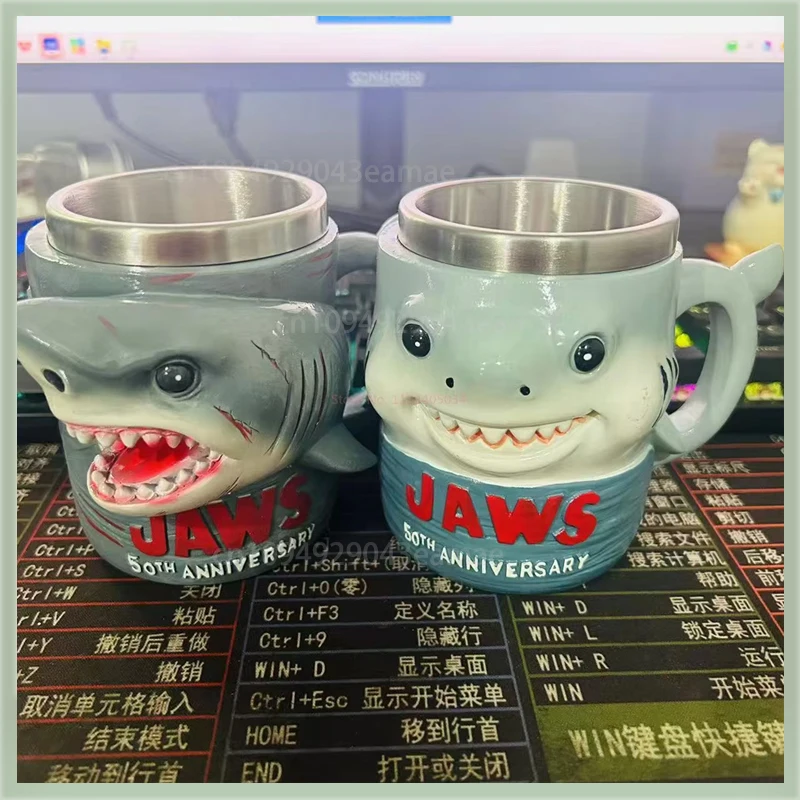 Stainless Steel Liner Resin Water Cups Shark Mug Funny 3d Coffee Cup For Tea Ocean Theme Espresso Cocoa Custom Home Decor Gifts
Stainless Steel Liner Resin Water Cups Shark Mug Funny 3d Coffee Cup For Tea Ocean Theme Espresso Cocoa Custom Home Decor Gifts