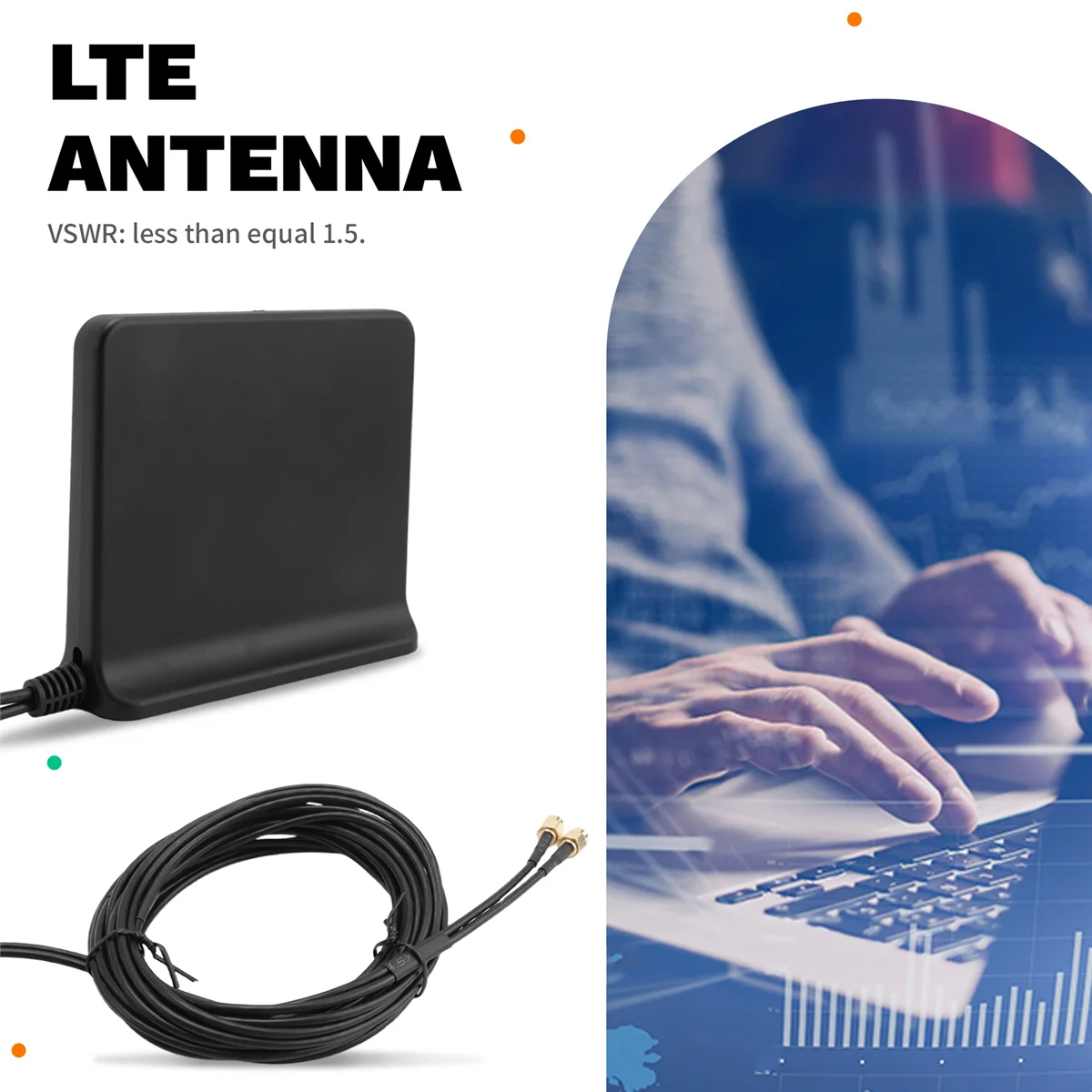 A12R Signal Boost 5G 4G LTE 3G GSM Mimo Aerial High Gain 12Dbi 600-6000Mhz External Omni WiFi Antenna(Black with Ts9 Adapter)
A12R Signal Boost 5G 4G LTE 3G GSM Mimo Aerial High Gain 12Dbi 600-6000Mhz External Omni WiFi Antenna(Black with Ts9 Adapter)