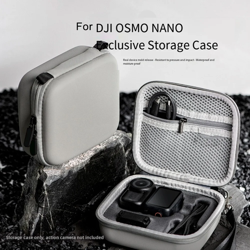 Стандартная портативная сумка для хранения спортивной камеры DJI OSMO-NANO, жесткий защитный чехол для переноски, аксессуары для фотосъемки
Стандартная портативная сумка для хранения спортивной камеры DJI OSMO-NANO, жесткий защитный чехол для переноски, аксессуары для фотосъемки