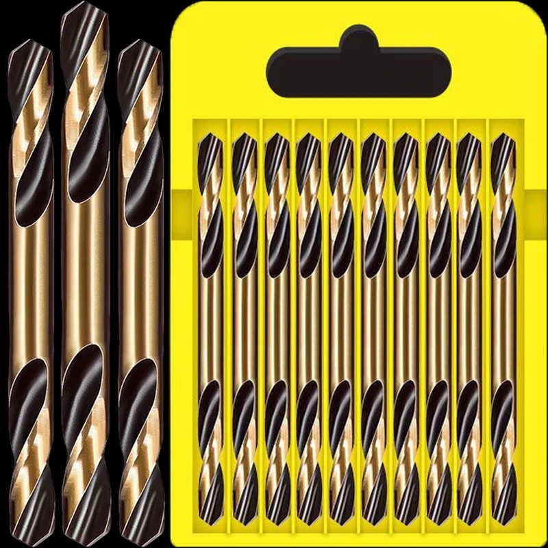 6pcs/set HSS Double-Headed Auger Drill Bits for Metal Stainless Steel Wood Cutting Drilling Power Tool Double Ended Twist Drills
6pcs/set HSS Double-Headed Auger Drill Bits for Metal Stainless Steel Wood Cutting Drilling Power Tool Double Ended Twist Drills