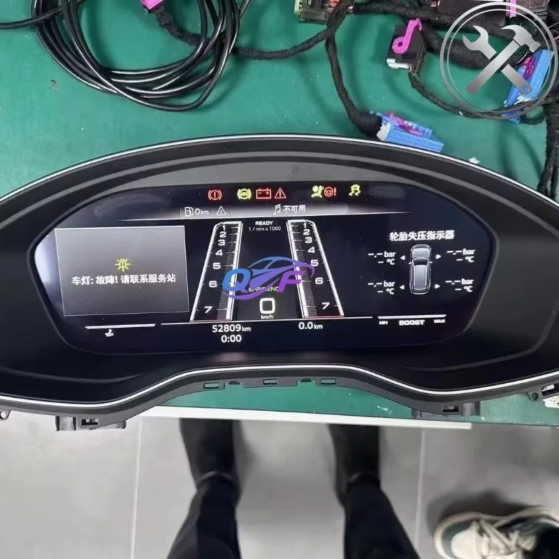 12.3 Inch LINUX System HD LCD Digital Speedometer Panel Virtual Cockpit Auto Meter Retrofit Upgrade Parts for A4/A4L 2009-2016
12.3 Inch LINUX System HD LCD Digital Speedometer Panel Virtual Cockpit Auto Meter Retrofit Upgrade Parts for A4/A4L 2009-2016