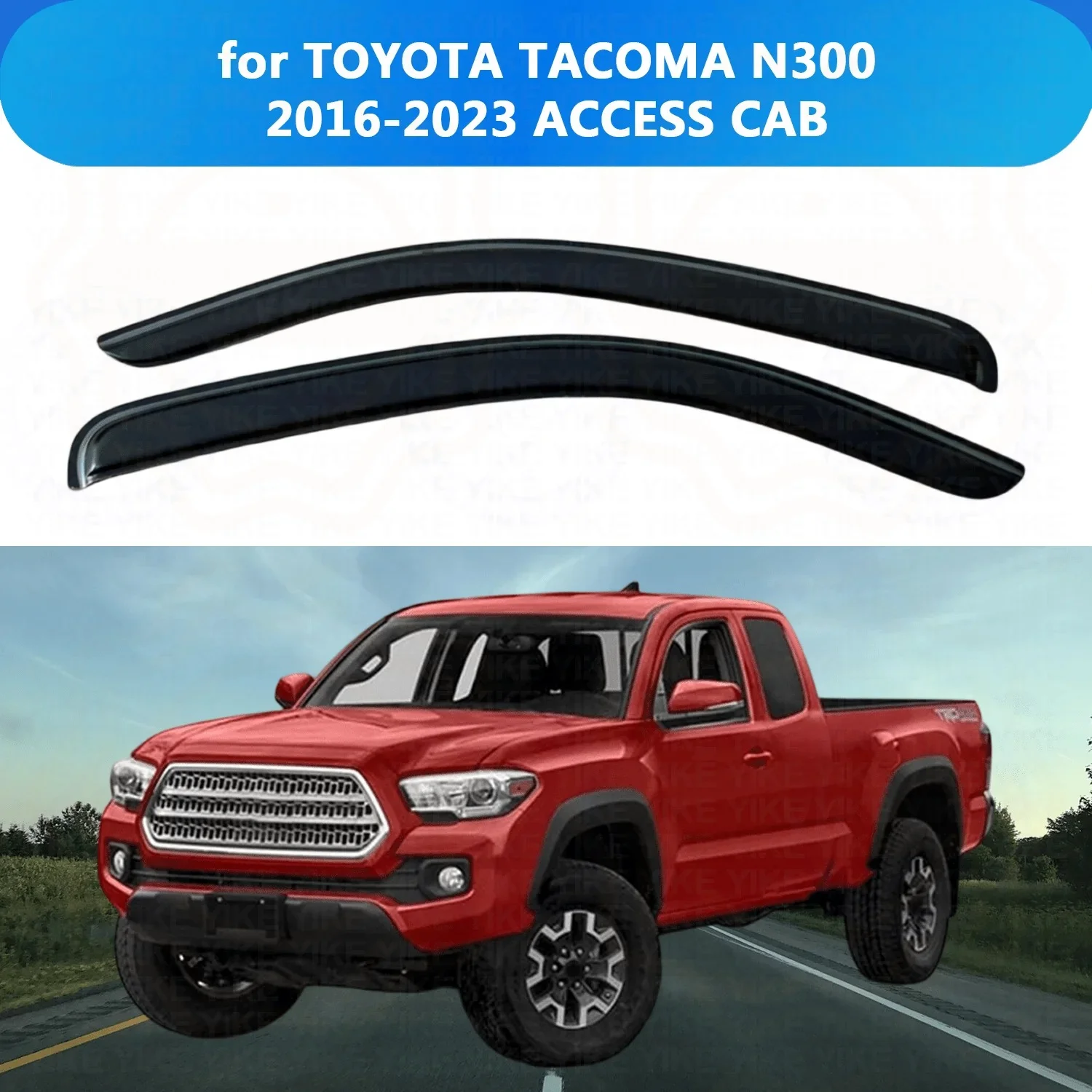 Window Visor for TOYOTA TACOMA N300 2016 2017 2018 2019 2020 2021 2022 2023 ACCESS CAB Wind Deflectors Rain Guards Door Visor
Window Visor for TOYOTA TACOMA N300 2016 2017 2018 2019 2020 2021 2022 2023 ACCESS CAB Wind Deflectors Rain Guards Door Visor