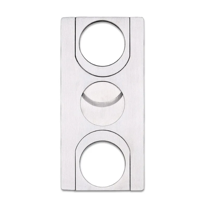 Square Stainless Steel Cigar Cutter Silver Metal Classic Guillotine Scissors Gift Portable Smoking Accessories Gifts for Man 
Square Stainless Steel Cigar Cutter Silver Metal Classic Guillotine Scissors Gift Portable Smoking Accessories Gifts for Man