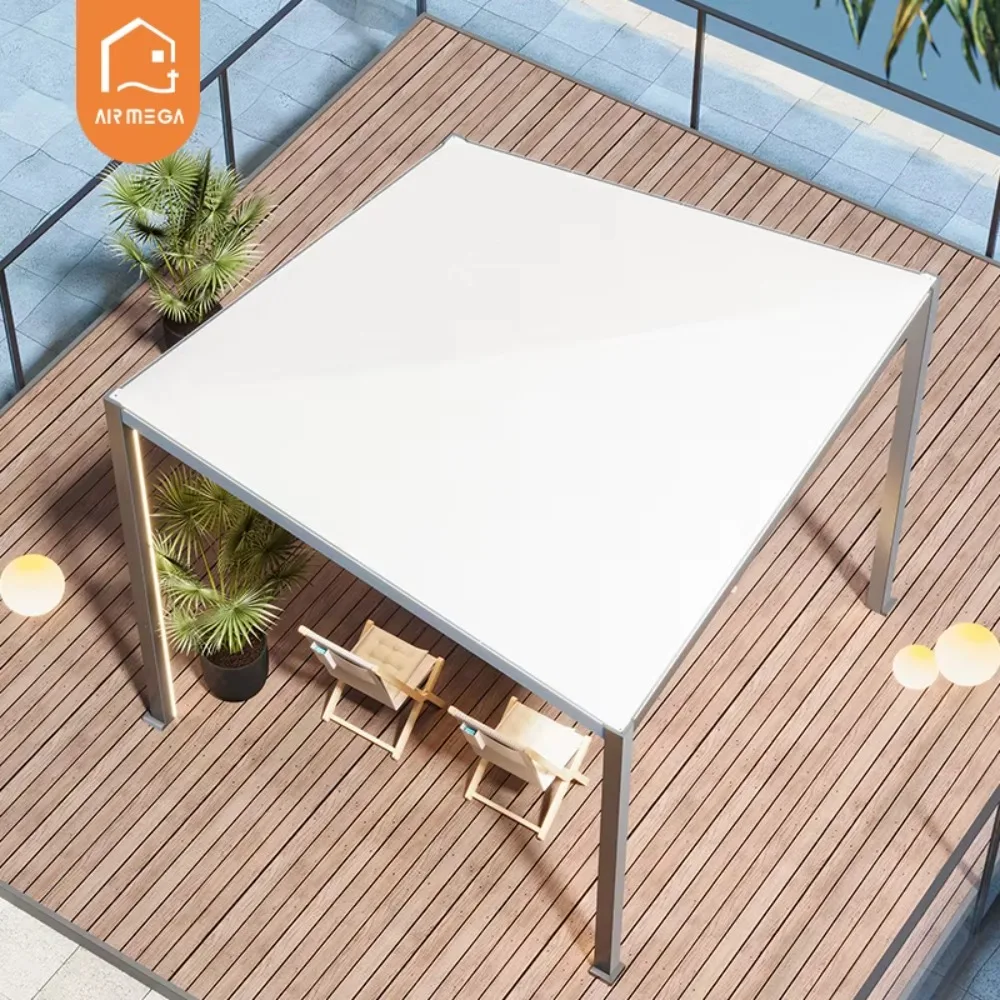 3X3 aluminum combined terrace pergola, powder coated, environmentally friendly waterproof, lightweight cloth roof, triangular
3X3 aluminum combined terrace pergola, powder coated, environmentally friendly waterproof, lightweight cloth roof, triangular
