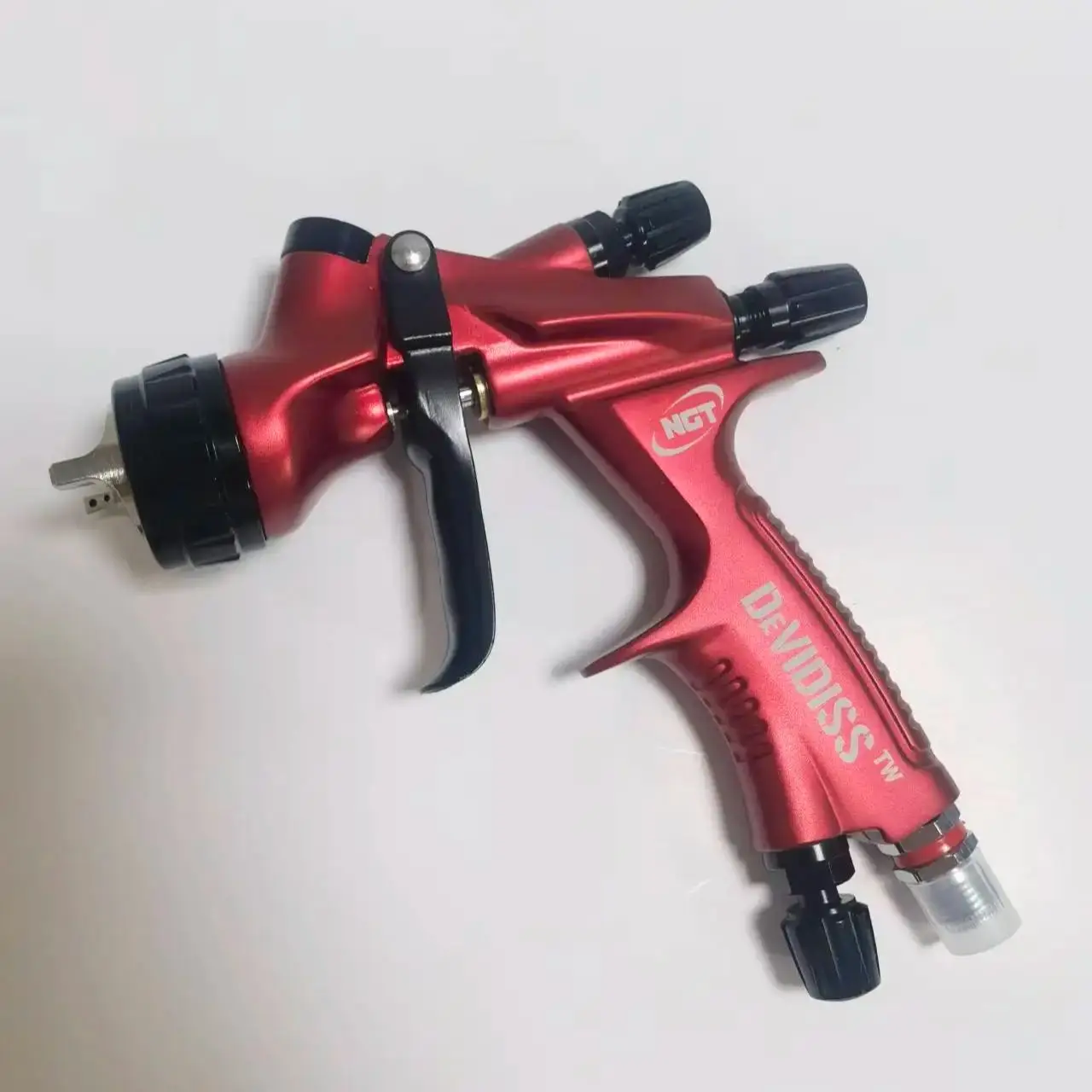 DEVIDISS NGT Hvlp Spray Gun with Adapter and Mix Tank Car Repair Paint Spray Guns 1.3mm Nozzle for Painting Water Based Air Spr
DEVIDISS NGT Hvlp Spray Gun with Adapter and Mix Tank Car Repair Paint Spray Guns 1.3mm Nozzle for Painting Water Based Air Spr