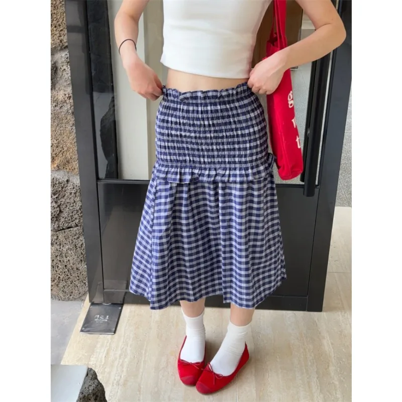 Vintage Korean Retro High Street Low Waist Plaid Ankle-length Skirt Streetwear Fashion A-line Skirt
Vintage Korean Retro High Street Low Waist Plaid Ankle-length Skirt Streetwear Fashion A-line Skirt
