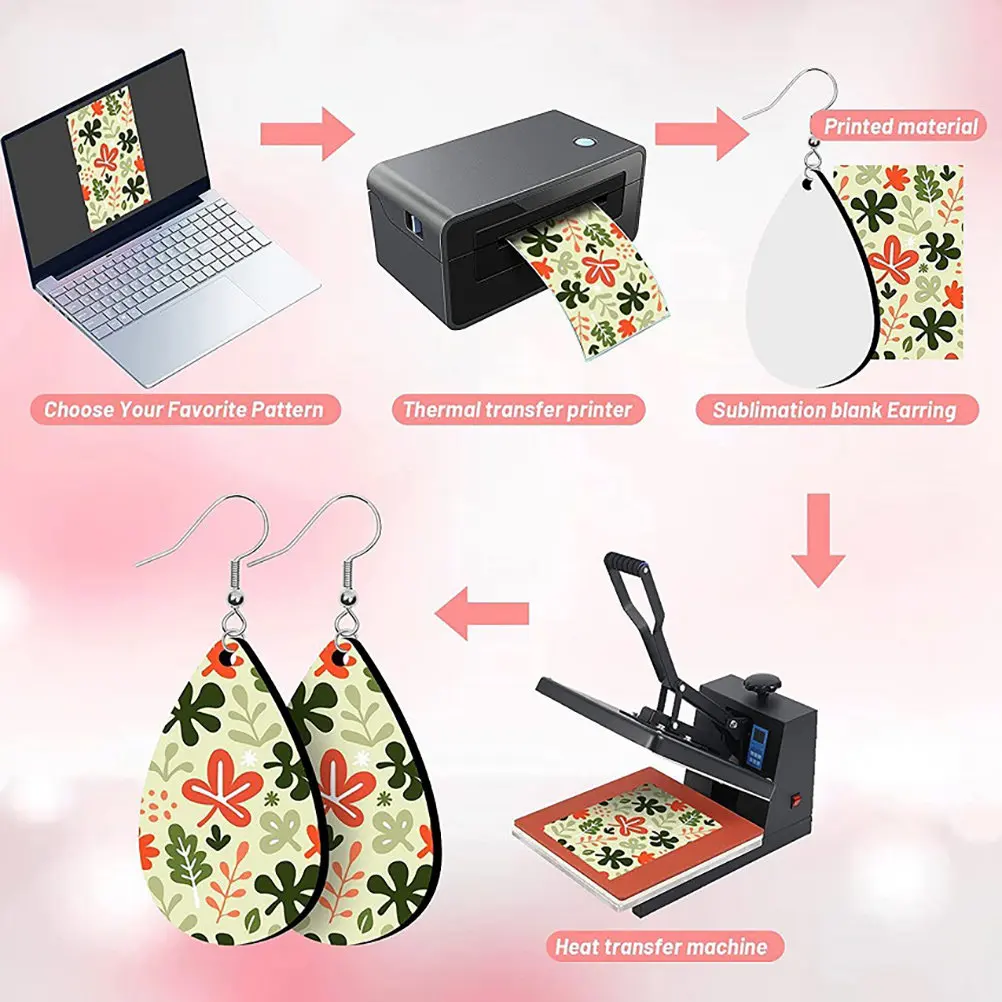 50Pcs DIY Sublimation Blank Water Drop Earrings Creative Handmade Earring Blanks for Personalized Jewelry Crafting and
50Pcs DIY Sublimation Blank Water Drop Earrings Creative Handmade Earring Blanks for Personalized Jewelry Crafting and