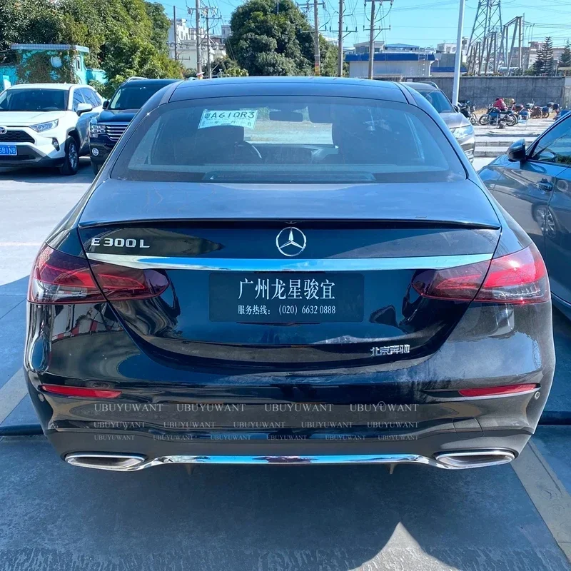 UBUYUWANT Rear Trunk Spoiler For W213 NEW E Class E250 E300 E43 E63 AM G Sedan 4Door 2020 2021 ABS Car Tail Lip Wing
UBUYUWANT Rear Trunk Spoiler For W213 NEW E Class E250 E300 E43 E63 AM G Sedan 4Door 2020 2021 ABS Car Tail Lip Wing