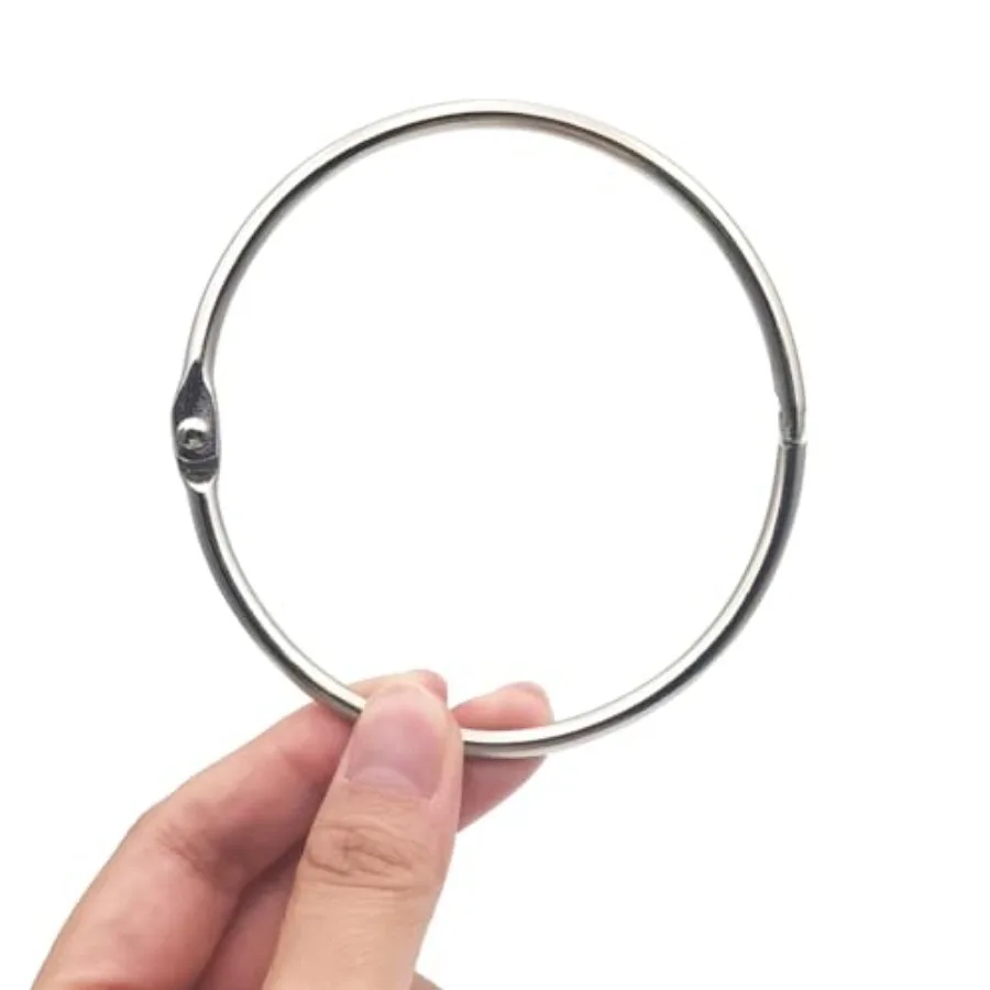 Office Book Rings 15 Pieces Loose Leaf Binder Rings Metal Keychain Key Rings Inner Diameter 80mm 3.1 inch
Office Book Rings 15 Pieces Loose Leaf Binder Rings Metal Keychain Key Rings Inner Diameter 80mm 3.1 inch