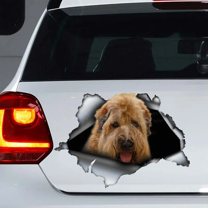 Wheaten Terrier Car Sticker Waterproof Vinyl Decal on Bumper Rear Window Laptop Self-adhesive Decal For Car Accessories SH339
Wheaten Terrier Car Sticker Waterproof Vinyl Decal on Bumper Rear Window Laptop Self-adhesive Decal For Car Accessories SH339