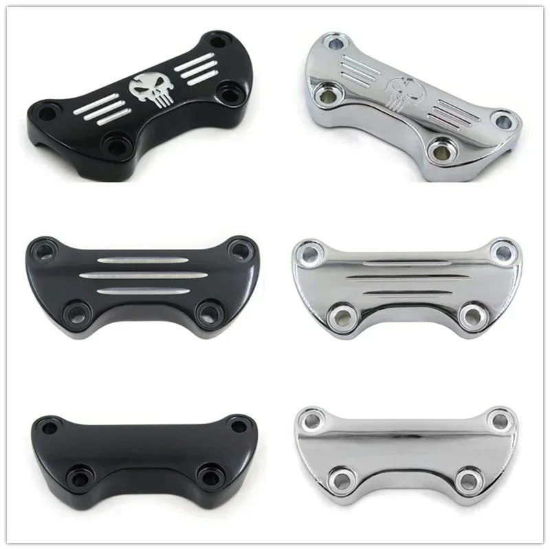 Motorcycle Smooth Handlebar Clamp Riser For Harley Davidson 1974-2006 XL, FX, FXR, FX Dyna and FX Softail
Motorcycle Smooth Handlebar Clamp Riser For Harley Davidson 1974-2006 XL, FX, FXR, FX Dyna and FX Softail