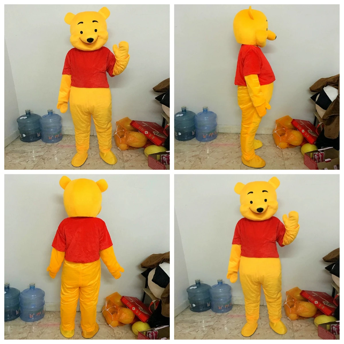 Disney Potdemiel Pooh Bear Mascot Costume Wedding Adult Cartoon Character Outfit Attractive Suit Birthday
Disney Potdemiel Pooh Bear Mascot Costume Wedding Adult Cartoon Character Outfit Attractive Suit Birthday