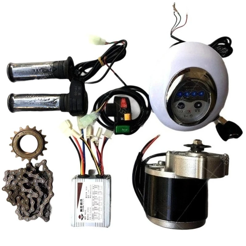 Rickshaw Conversion Kit 24V/36V 350W Low Speed Gear Motor for Electric Trike Freight Delivery Cargo Bike DIY Upgrade
Rickshaw Conversion Kit 24V/36V 350W Low Speed Gear Motor for Electric Trike Freight Delivery Cargo Bike DIY Upgrade