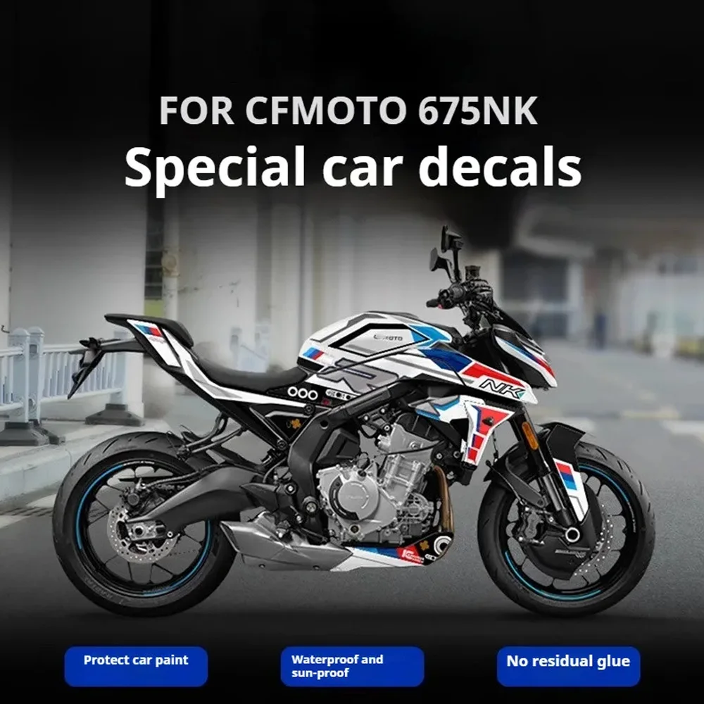 For CFMOTO 675NK 675 NK 675 Reflective Stickers Motorcycle Body Racing Motorcycle Accessories Body Decal Decoration Waterproof
For CFMOTO 675NK 675 NK 675 Reflective Stickers Motorcycle Body Racing Motorcycle Accessories Body Decal Decoration Waterproof