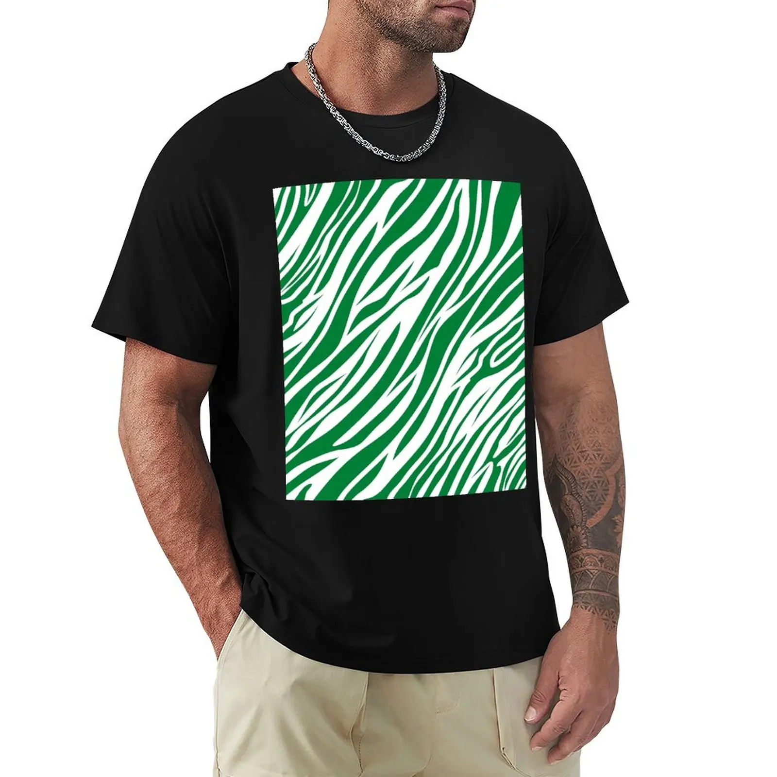 Cool Zebra print-green T-Shirt Summer Sports Quick Dry T-Shirt
Cool Zebra print-green T-Shirt Summer Sports Quick Dry T-Shirt