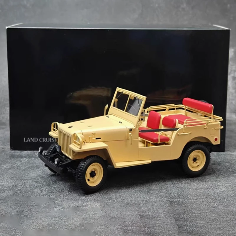 KYOSHO Diecast 1:18 Scale Land Cruiser BJ Alloy Simulation Car Model Collection Souvenir Static Display Ornaments Toy Gift
KYOSHO Diecast 1:18 Scale Land Cruiser BJ Alloy Simulation Car Model Collection Souvenir Static Display Ornaments Toy Gift
