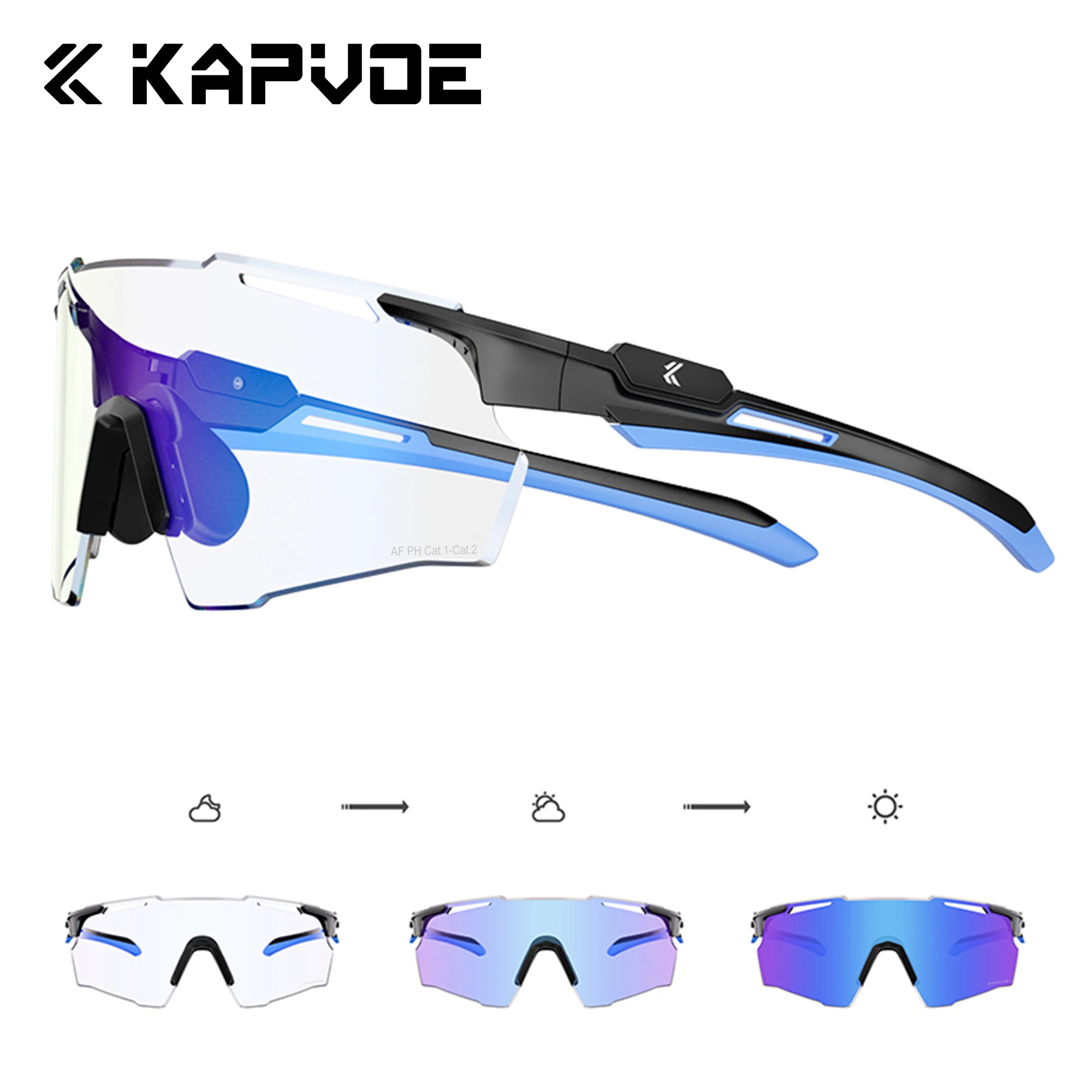 KAPVOE HD Anti-Fog Cycling Sunglasses Outdoor Sports Mountaineering Running Hiking Racing Eyewear Driving Camping Sunglasses
KAPVOE HD Anti-Fog Cycling Sunglasses Outdoor Sports Mountaineering Running Hiking Racing Eyewear Driving Camping Sunglasses