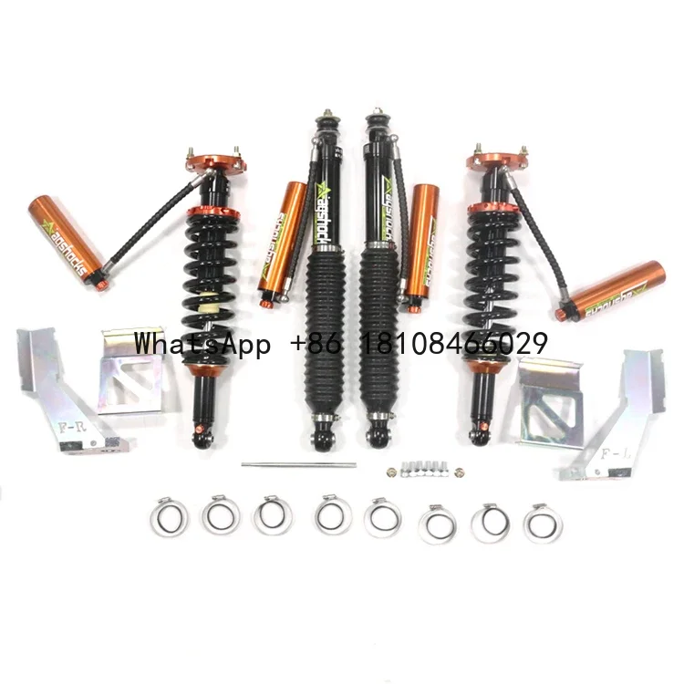 LC120/LC150 coil over shock absorber 0-2 inch suspension lift kit 4x4 manual compression and rebound adjustable set
LC120/LC150 coil over shock absorber 0-2 inch suspension lift kit 4x4 manual compression and rebound adjustable set