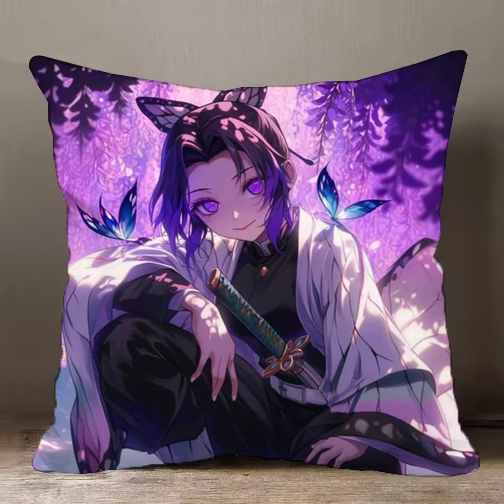 Demon Slayer Kimetsu No Yaiba Pillow Case Pillowcase Anti-dustmite Pillow Invisible zipper silky short plush Sofa cushion cover
Demon Slayer Kimetsu No Yaiba Pillow Case Pillowcase Anti-dustmite Pillow Invisible zipper silky short plush Sofa cushion cover